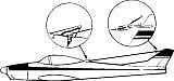 Du-Bro 349 Antenna outlet & bracket