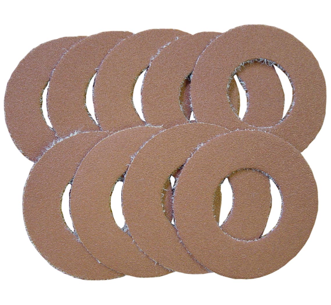 Sandpaper Rings, Medium Grit 1500, Dia. 40mm, Pack of 9