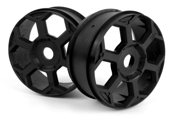 HPI HP160279 Hexcode Wheel Black (2pcs)