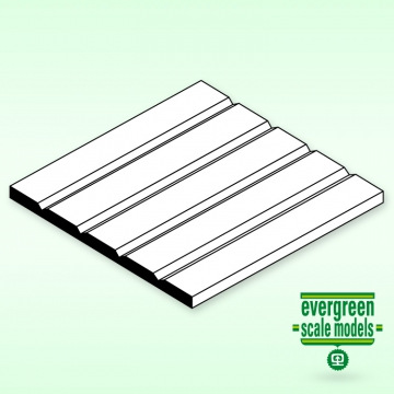 Evergreen 14060 Panel-V Skiva 1x300x600mm 1.5 space