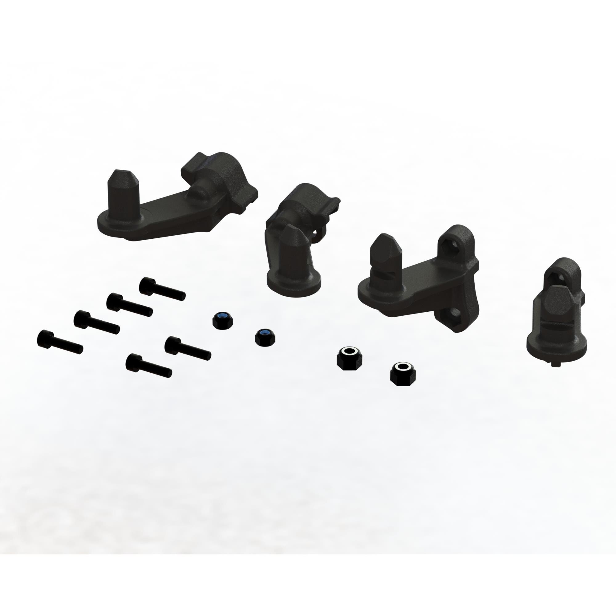 Arrma ARA-1505 Front & Rear Body Post Set
