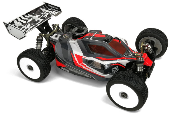 Bittydesign VIS-KYOMP10 Body VISION 1/8 Buggy Kyosho MP10 (Unpainted) Cut - 4