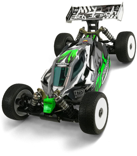 Bittydesign VIS-KYOMP10E Body VISION 1/8 Buggy Kyosho MP10e (Unpainted) Cut