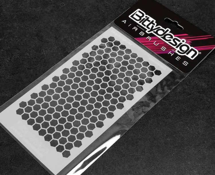 Bittydesign Stensil Vinyl Bikaka V1 Stor