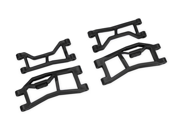Traxxas 10727-BLK Suspension Arms Rear Set Black Mini XRT, Mini Maxx (WideMaxx)