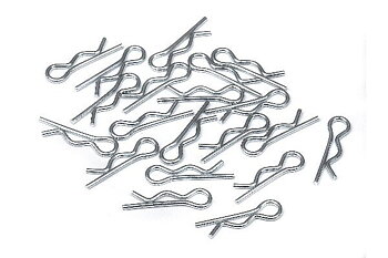 HPI HP6122 Body Pin (6Mm/Silver/Medium/20Pcs)