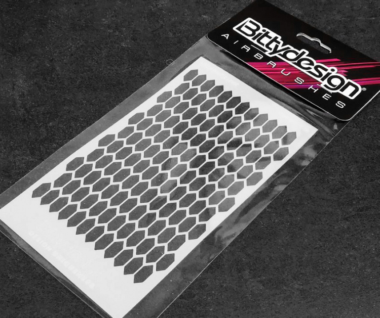 Bittydesign Stensil Vinyl Bikaka V3