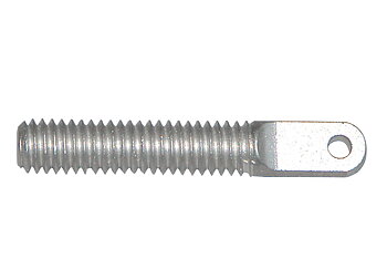 Multiplex Alum. ring-screw, M4, 6 st