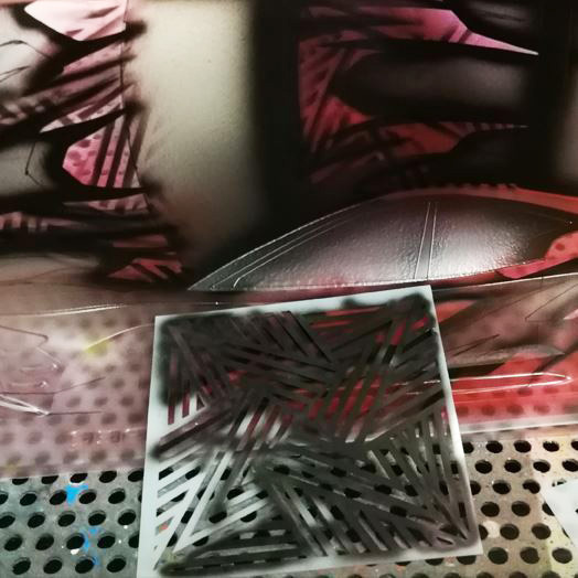 Bittydesign Stensil Vinyl Ipnotic V1 - 2