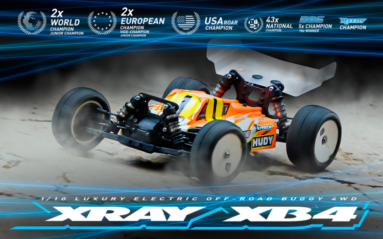 XRAY XB4 2020-Spec 4WD E-buggy 1/10 - 10