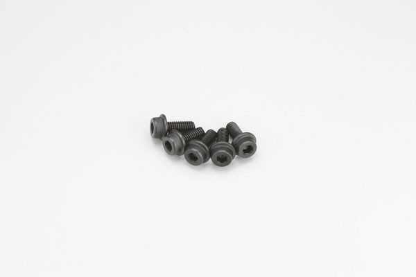 Kyosho 1-S24010F Metallic Flanged Cap Screw M4x10mm (5) Kyosho