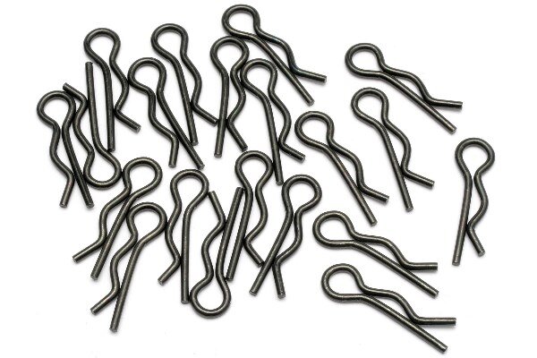 HPI HP6203 Body Clip (8Mm/Black/20Pcs)