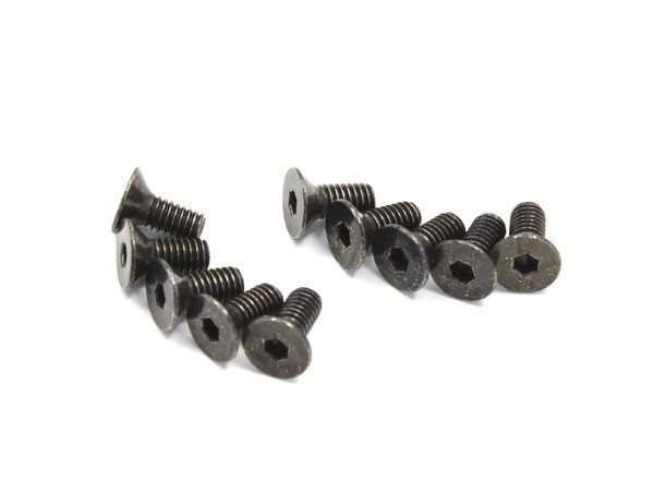 Kyosho 1-S32606H Hex Flat Head Screws M2.6x6mm (10) Kyosho