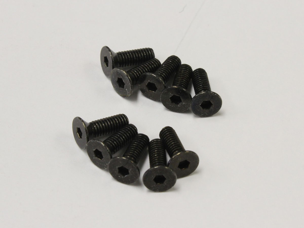 Kyosho 1-S32608H Hex Flat Head Screws M2.6x8mm (10) Kyosho