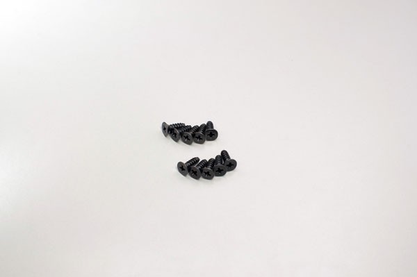 Kyosho 1-S32608TP Flat Head TP Screws M2.6x8mm (10) Kyosho