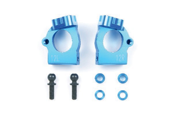 TAMIYA 54063 TRF501X alu caster block 12deg