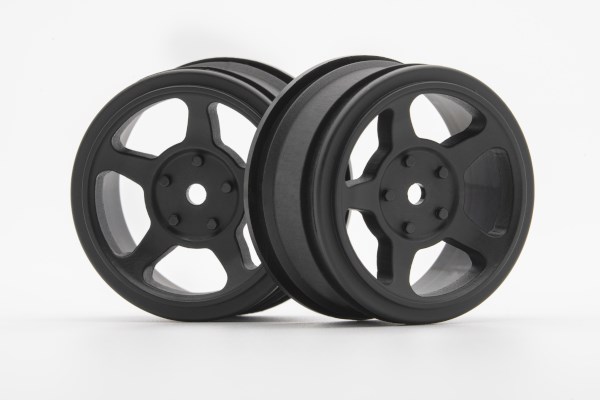 HPI HP160336 VINTAGE TA2 26mm BLACK 0mm OFFSET (Pr)