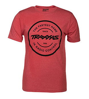T-Shirt Red Circle Traxxas-logo XXL (Premium Fit)