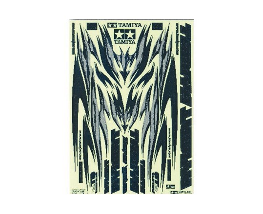 TAMIYA 84033 Marking sticker Tribal/chrome - 2