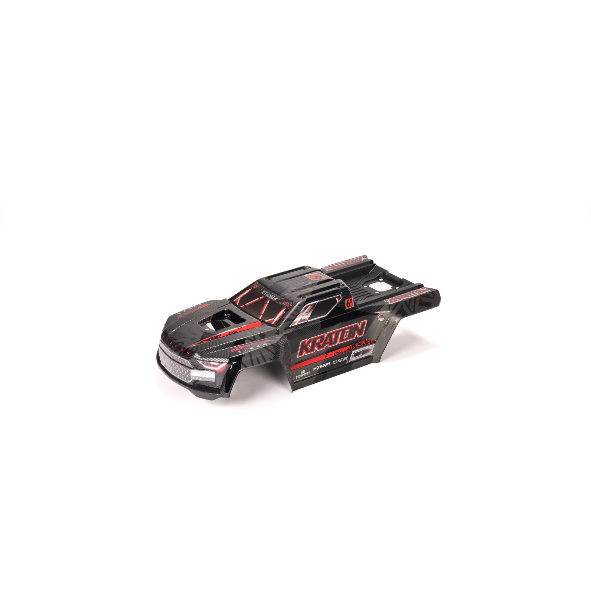 Arrma ARA-1539 KRATON 6S EXB Painted Decaled Trimmed body (Black)