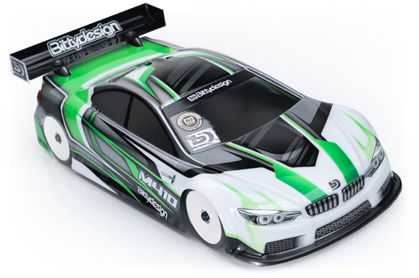 Bittydesign M410 1/10 Touring 190mm Clear Body (Lightweight) - 2