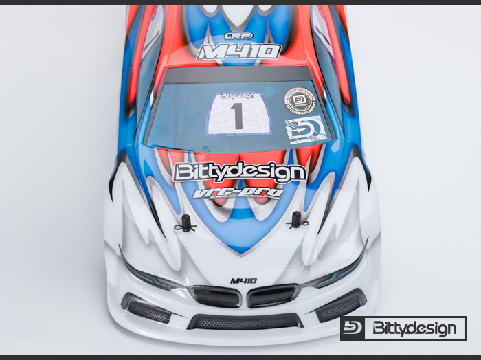 Bittydesign M410 1/10 Touring 190mm Clear Body (Lightweight) - 6