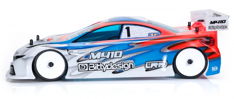 Bittydesign M410 1/10 Touring 190mm Clear Body (Lightweight) - 8