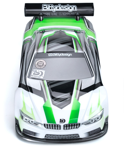 Bittydesign M410 1/10 Touring 190mm Clear Body (Lightweight) - 3