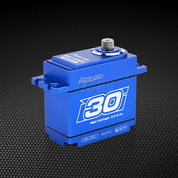 Power HD Waterproof Coreless Titanium Gears Digital Servo 30kg 0.11sec