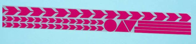 Marking Decals, Red