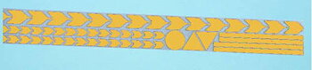 Marking Decals, Yellow