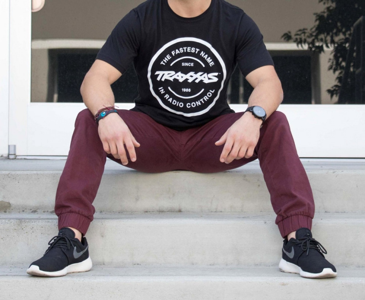 T-Shirt Black Circle Traxxas-logo XXL - 6