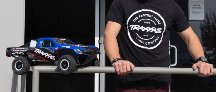 T-Shirt Black Circle Traxxas-logo L - 5
