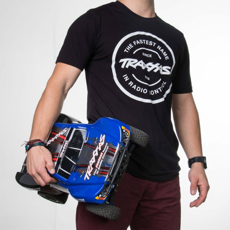 Traxxas 1360-M T-shirt Svart Rund Traxxas-logga M - 3