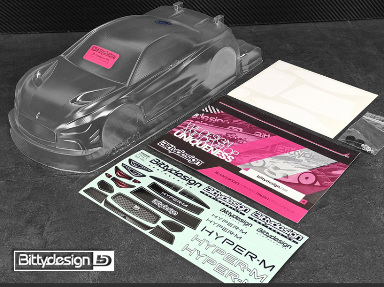 Bittydesign HYPER-M Kaross M-Chassi 210-225mm - 3