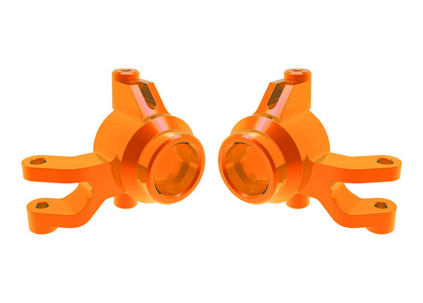 Traxxas 10734-ORNG Styrspindel Alu Orange (Par) Mini Maxx