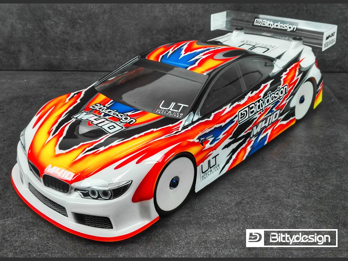 BITTYDESIGN M410 Kaross TC 190mm Ultra Lätt - 7
