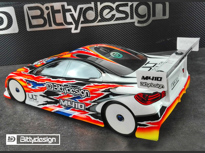 BITTYDESIGN M410 Kaross TC 190mm Ultra Lätt - 6