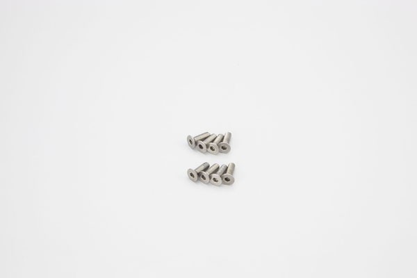 Kyosho 1-S33010HT Titan Hex Flat Head Screws M3x10mm (8) Kyosho