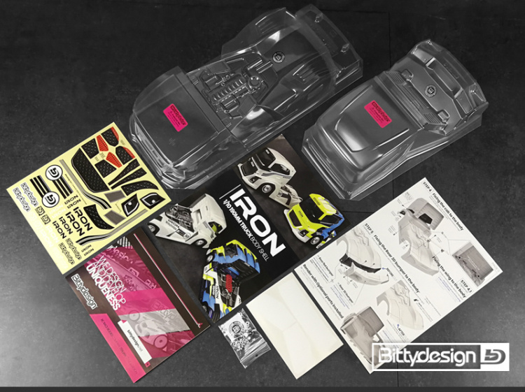 Bittydesign IRON Lastbilskaross TC 190mm - 7