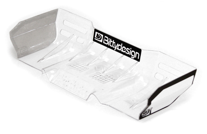 BITTYDESIGN W8-ZEF-C Zefirus Lexanvinge 1/8 Buggy - 2