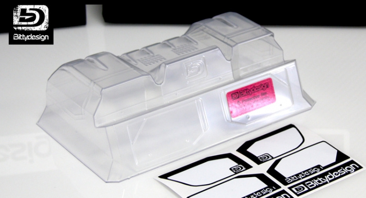 BITTYDESIGN W8-ZEF-C Zefirus Lexanvinge 1/8 Buggy - 3