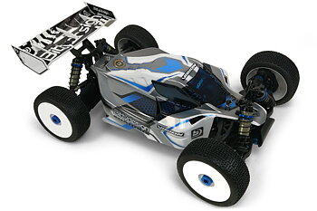 Bittydesign Body VISION 1/8 Buggy AE RC8B3.1E Electric (Clear) Pre-Cut