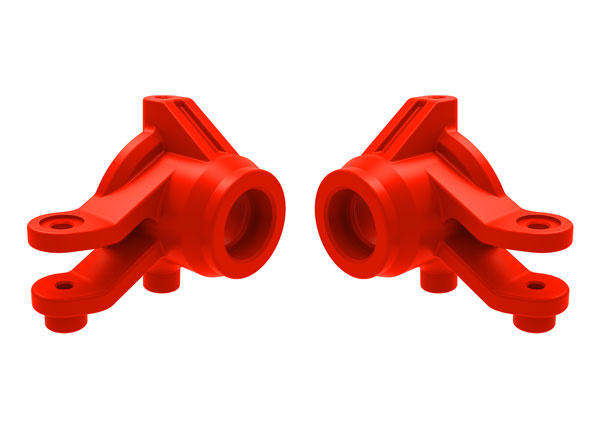 Traxxas 10736-RED Steering Blocks Red (Pair) Mini Maxx/XRT