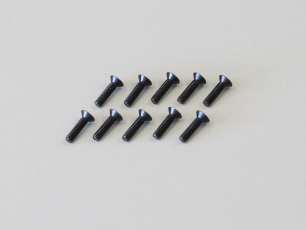 Kyosho 1-S33012H Hex Flat Head Screws 3x12mm (10)