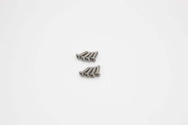 Kyosho 1-S33012HT Titan Hex Flat Head Screws M3x12mm (8) Kyosho