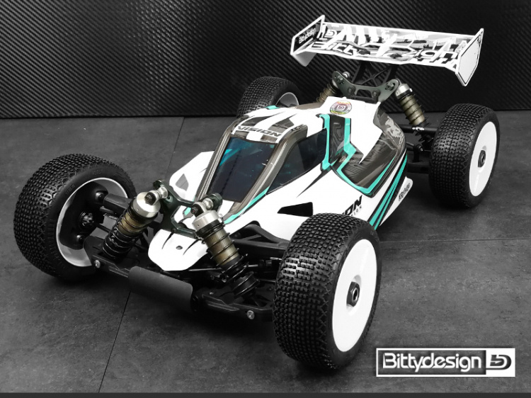 Bittydesign Body VISION 1/8 Buggy Mugen MBX8 Eco (Clear) Pre-Cut - 8