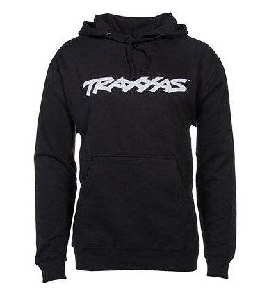 Traxxas 1370-XL Hoodie Svart Traxxas-logga XL