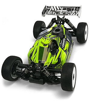 Bittydesign Kaross VISION 1/8 Buggy XB8´20 (Omålad) Klippt