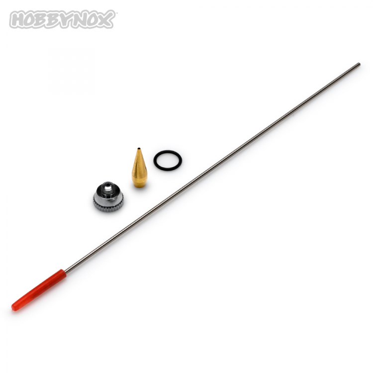 Hobbynox FLOW-TF/BF Nål & Munstycke Set 0.8mm - 2